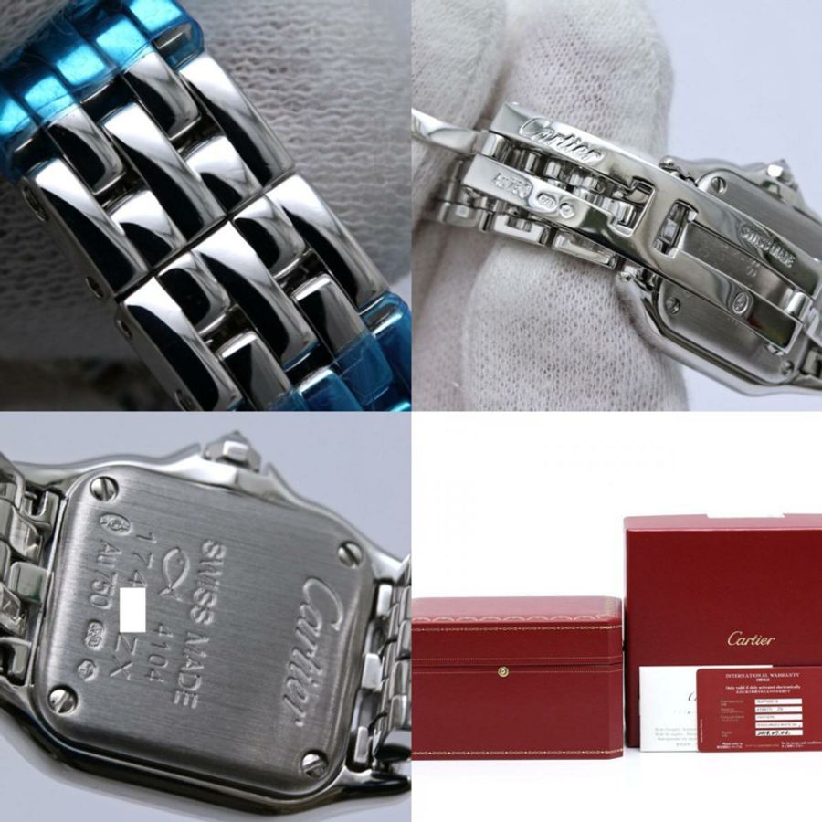 卡地亞 Cartier Panthère de Mini Diamond WJPN0019 女士腕錶 18K 白金 40495-9