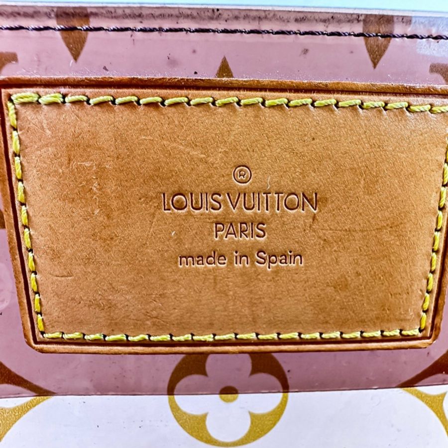 路易威登 Cabas Ambre PM Vinyl Monogram 手提包 M92502 棕色 女士-9
