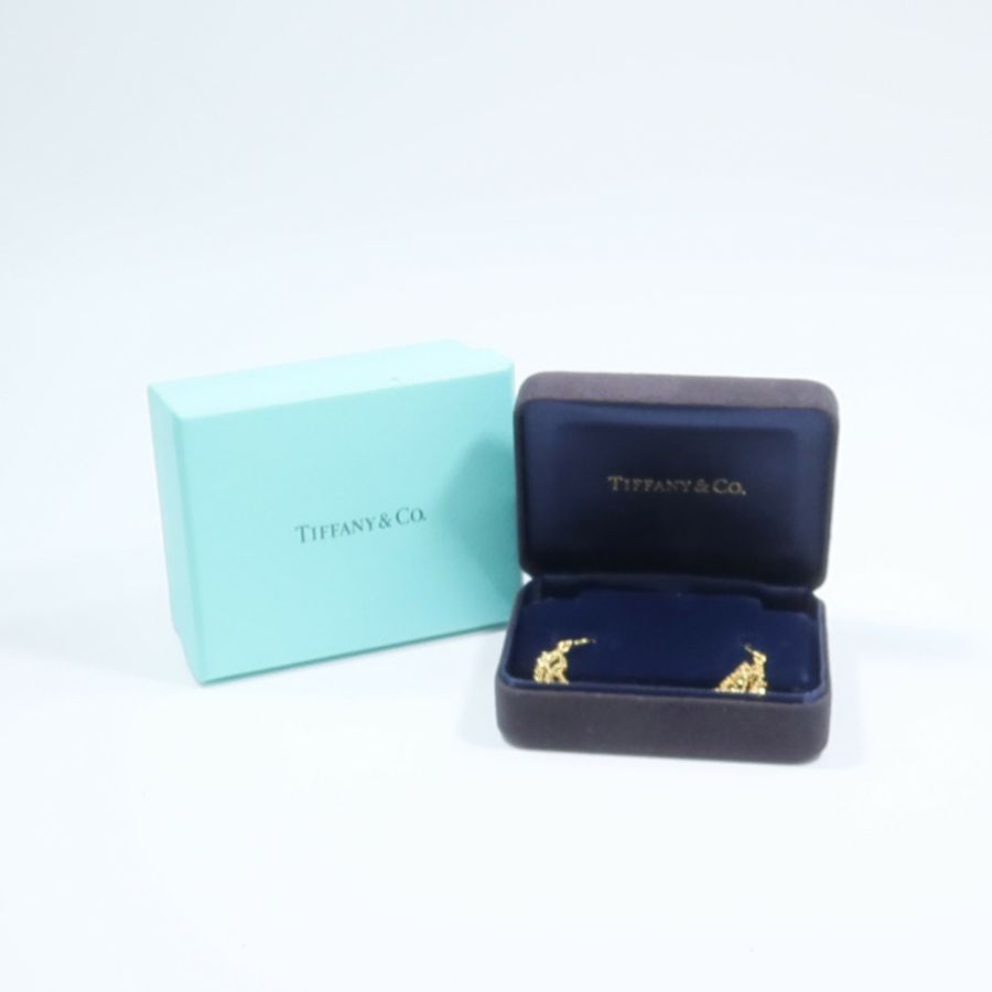 TIFFANY＆CO 18K黃金Earrings耳環-6