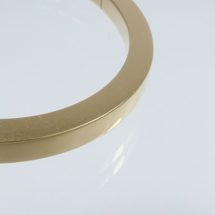 TIFFANY&CO 18K黃金T Square Bangle手鐲-8