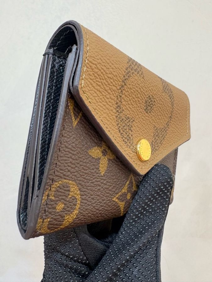 #現貨Louis Vuitton ZOÉ 錢包 三折短夾 LV老花短夾LV零錢包-2