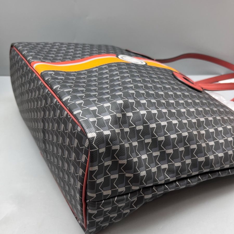 Moynat 老花拼色托特包-4