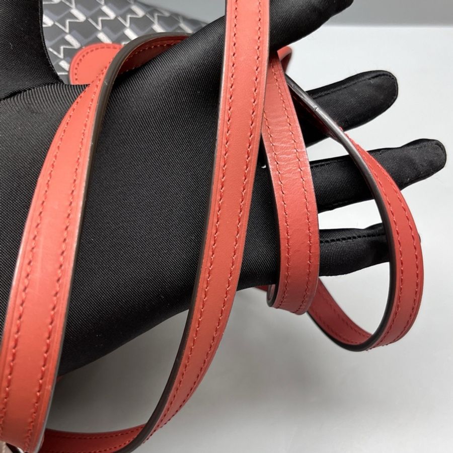 Moynat 老花拼色托特包-5
