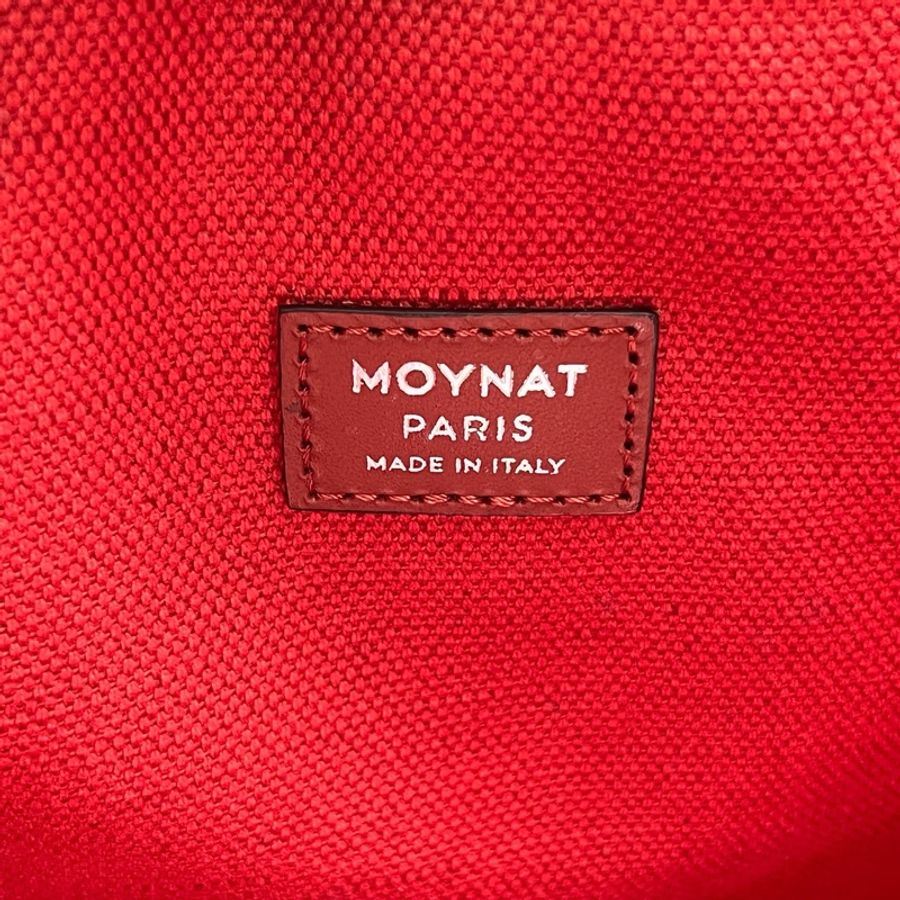 Moynat 老花拼色托特包-6