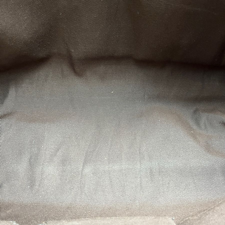 GUCCI 古馳老花帆布拼皮郵差包-7