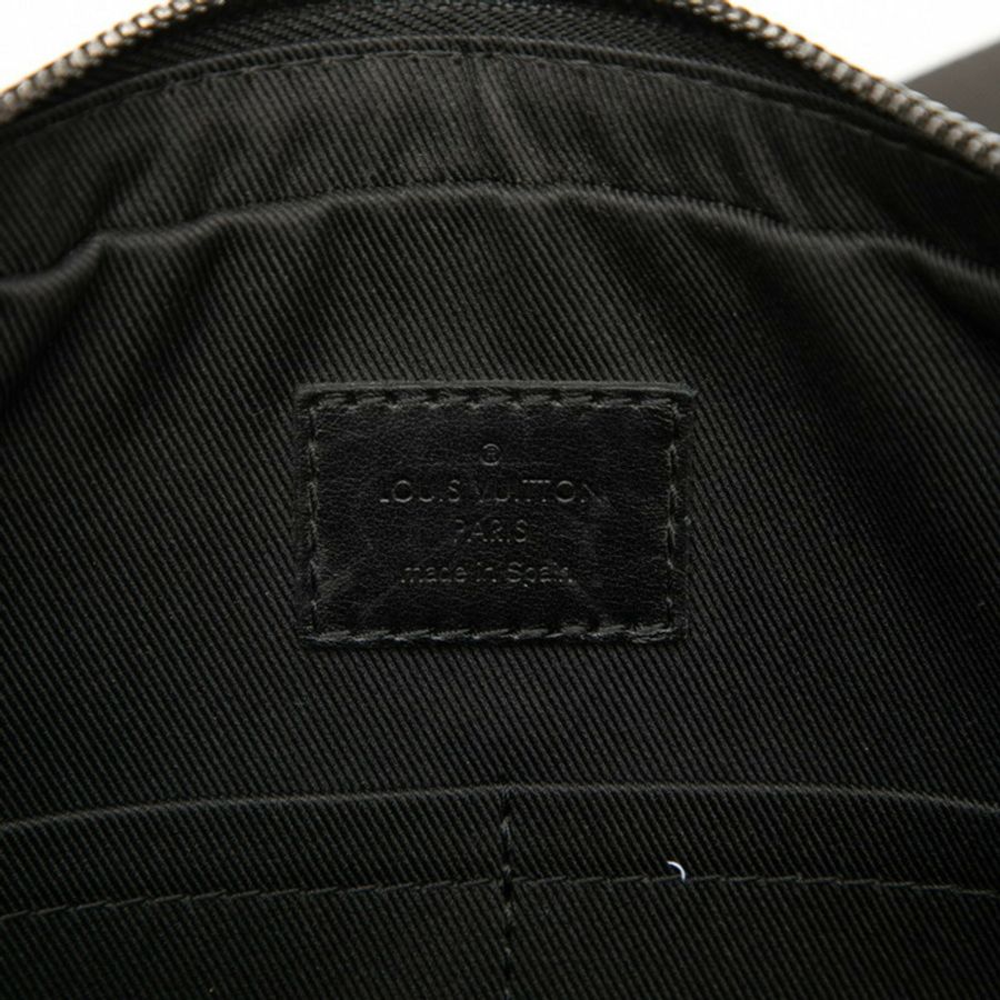 路易威登 Monogram Galaxy Alpha Messenger 斜背包 M44165 黑色 灰色 紫色 皮革 男士 LOUIS VUITTON-4