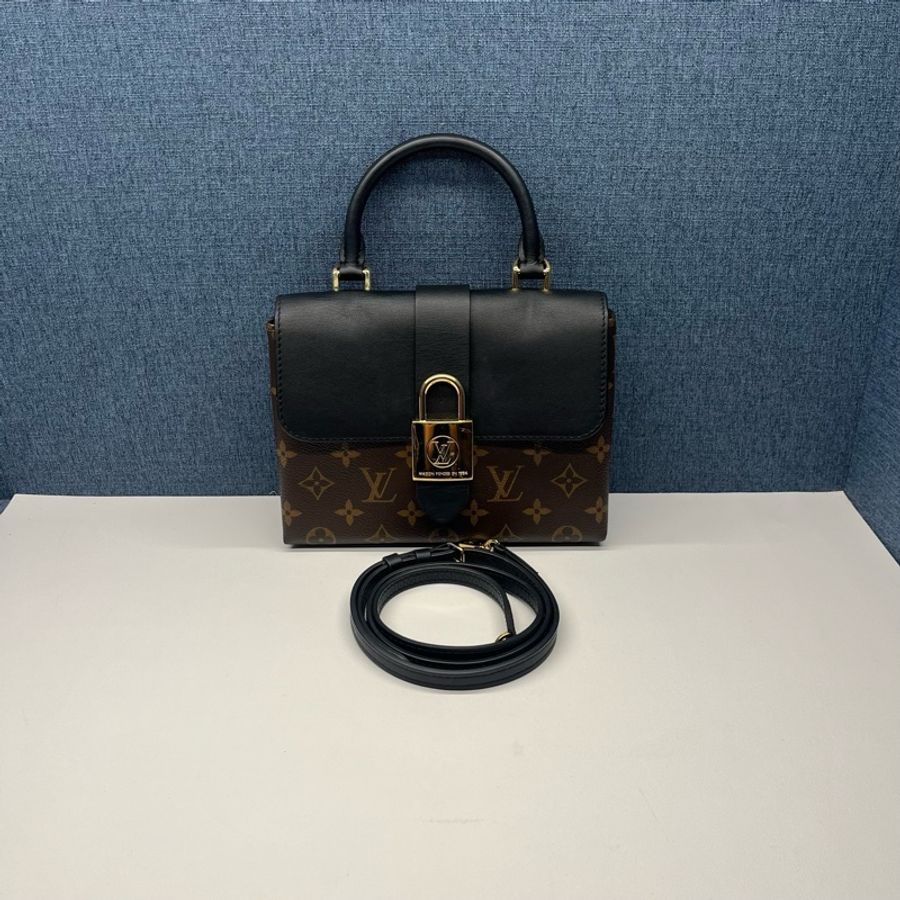 Louis Vuitton路易威登老花Locky BB手拎單肩包-0