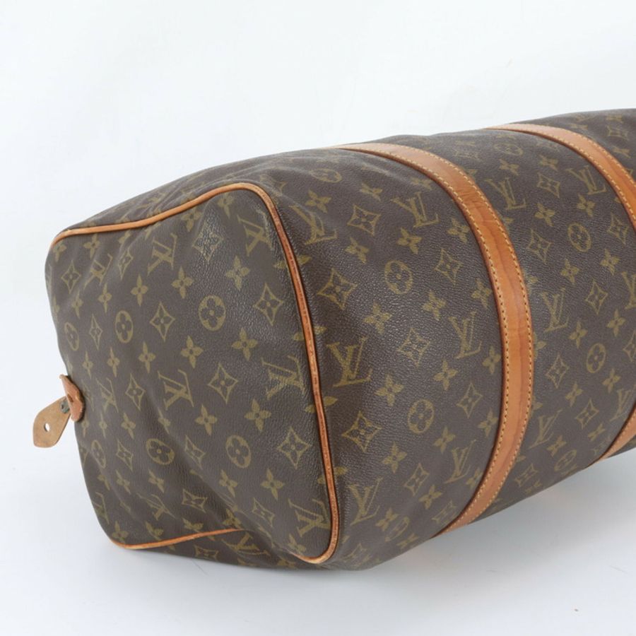 路易威登 Monogram Sac Souple 45 M41624 皮革波士頓手提包/托特包/男士隨身包-4