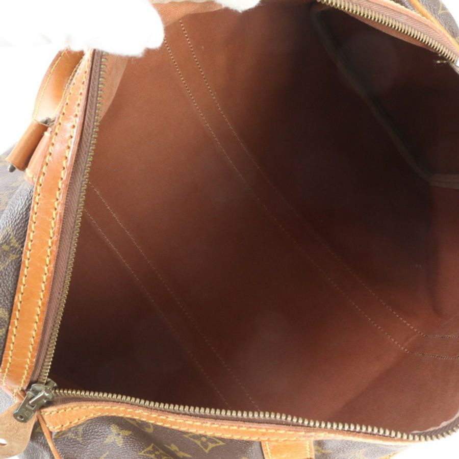 路易威登 Monogram Sac Souple 45 M41624 皮革波士頓手提包/托特包/男士隨身包-6