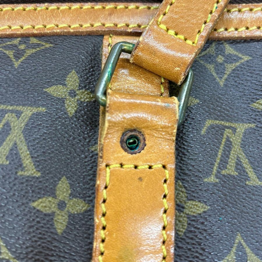 路易威登 Monogram Sac Souple 45 M41624 皮革波士頓手提包/托特包/男士隨身包-8