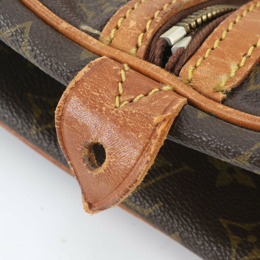 路易威登 Monogram Sac Souple 45 M41624 皮革波士頓手提包/托特包/男士隨身包-9