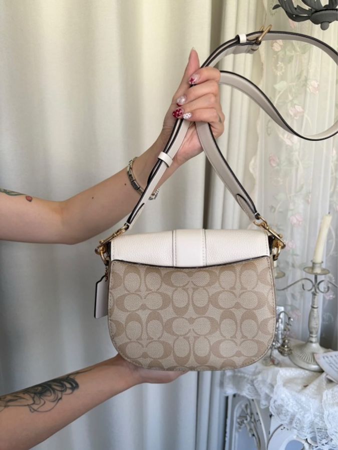 ✨近全新 coach 馬鞍包 斜背包-2