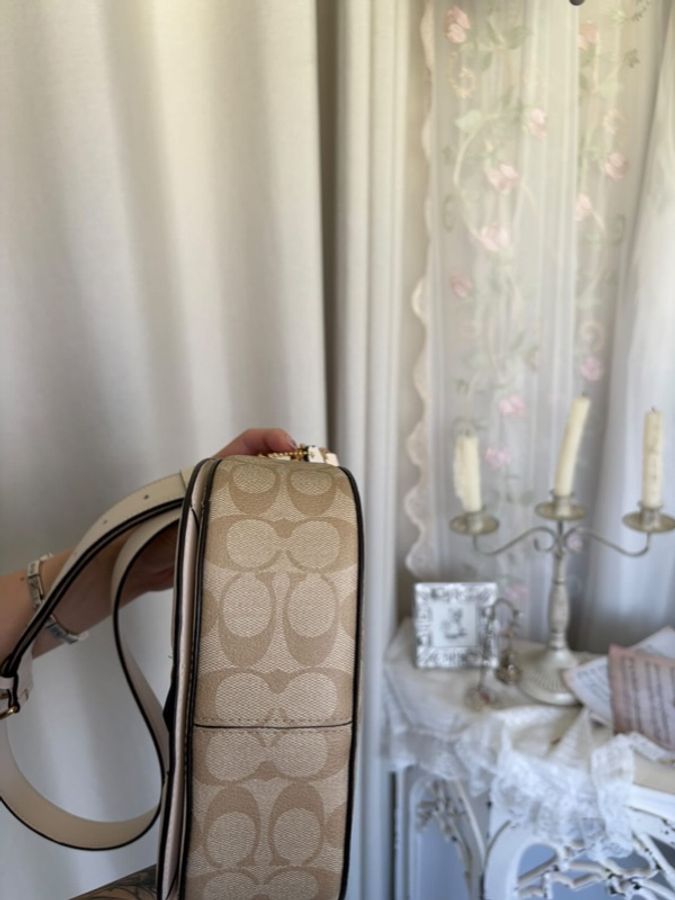 ✨近全新 coach 馬鞍包 斜背包-11