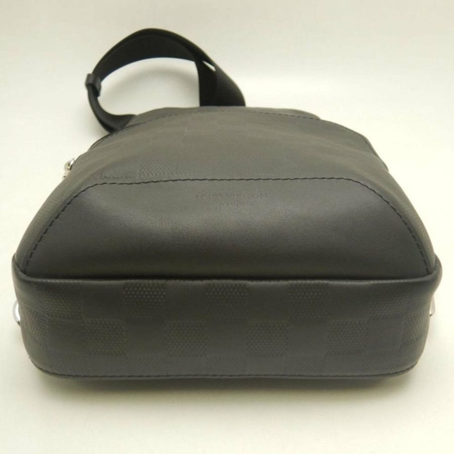 路易威登 Damier Infini Avenue 斜背包 N41720 瑪瑙黑 男款 253929-5