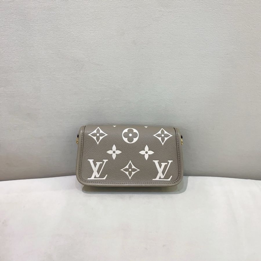 Louis Vuitton 路易威登 nano 大象灰全皮法棍 芯片款-2