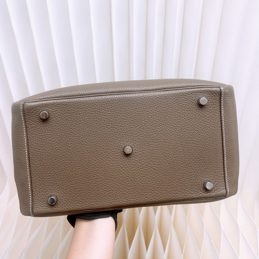 Hermes lindy 30 大象灰銀釦 D刻-2
