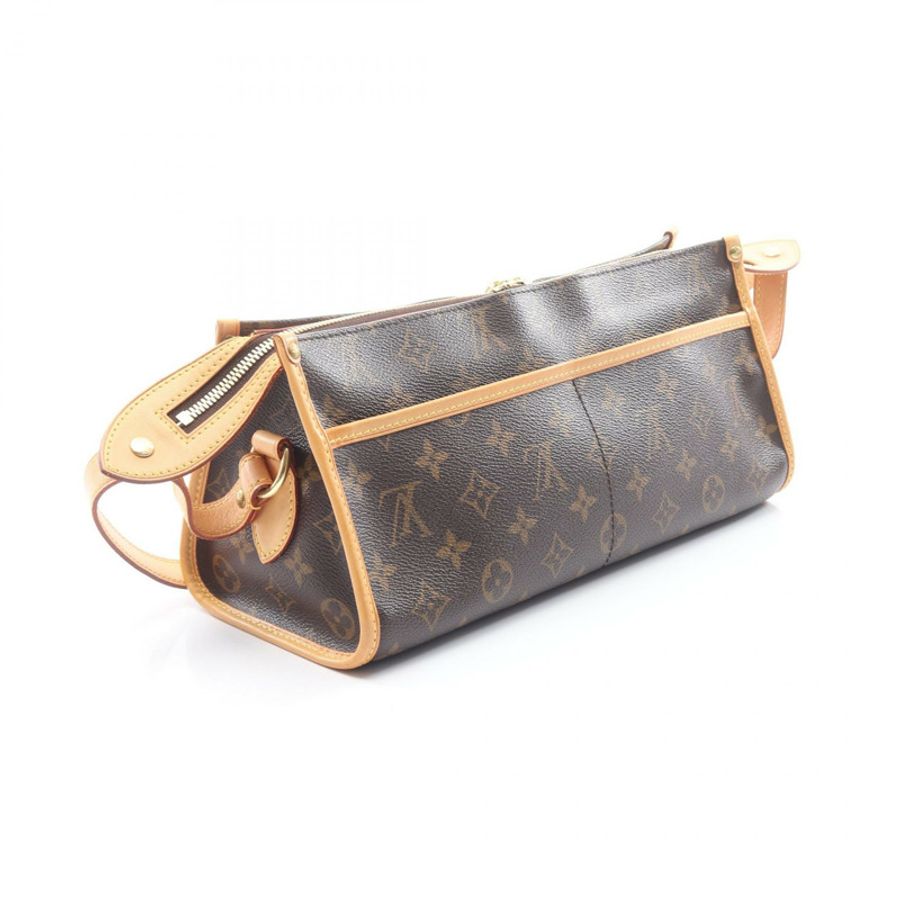 路易威登 Popincourt 長肩斜背包 M40008 Monogram 帆布 二手-1