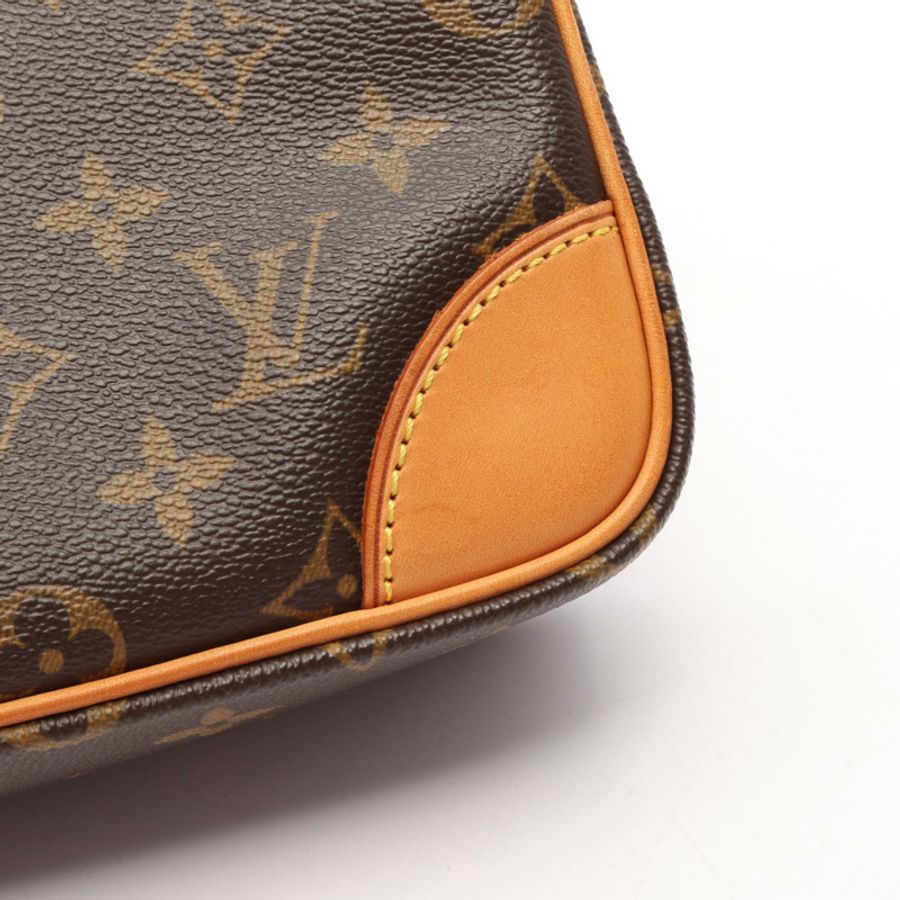 路易威登 Trocadero 27 Monogram 單背包 M51274 PVC塗層帆布皮革棕色二手女款-7