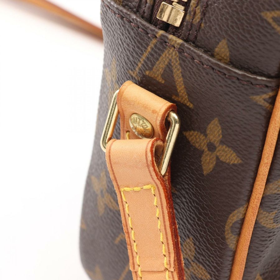 路易威登 Trocadero 27 Monogram 單背包 M51274 PVC塗層帆布皮革棕色二手女款-10