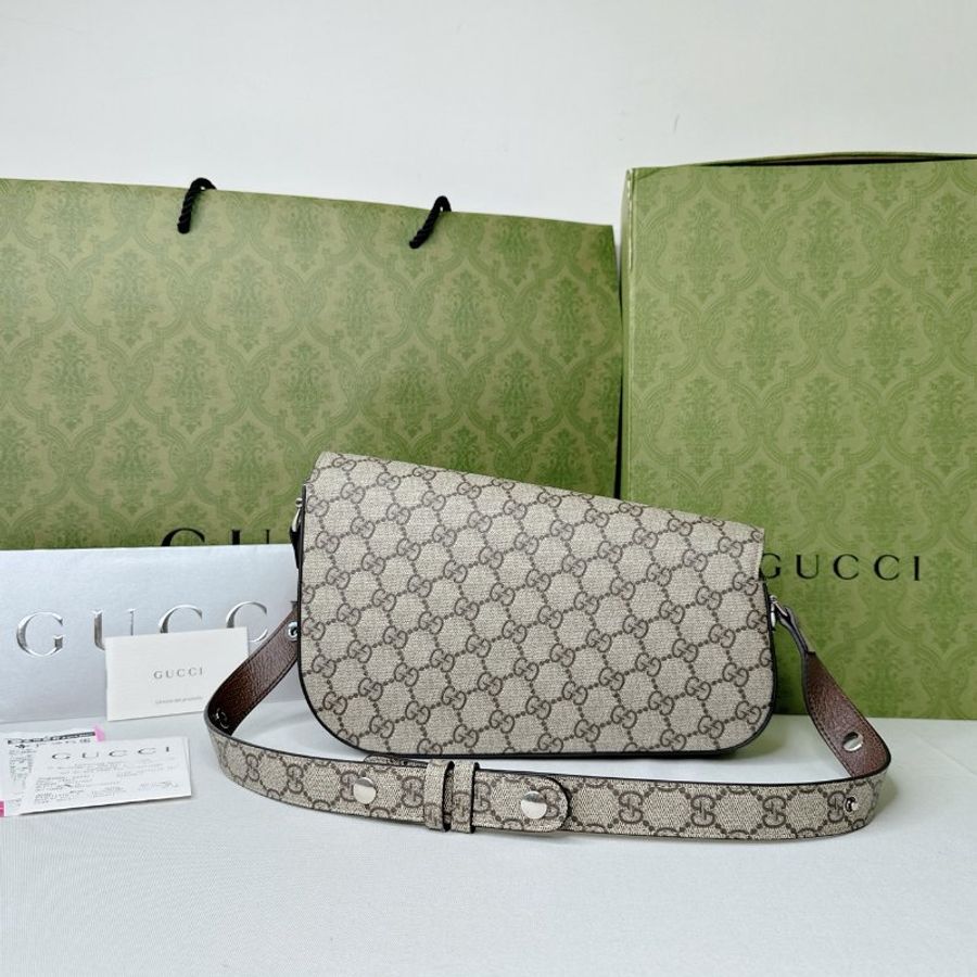 GUCCI Horsebit 1955馬銜扣斜角包-1