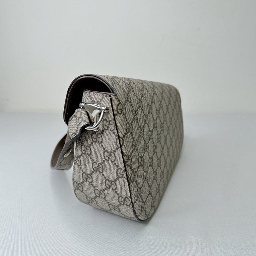 GUCCI Horsebit 1955馬銜扣斜角包-5