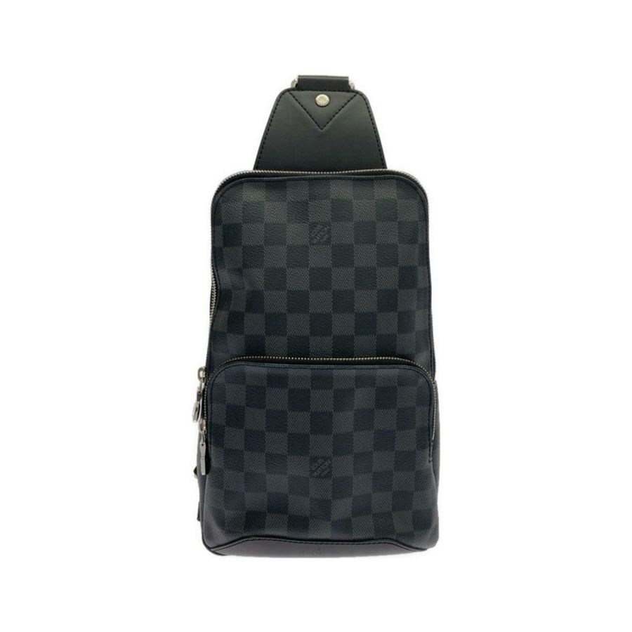 路易威登 Damier Graphite Avenue 單肩包 N41719 肩包-0