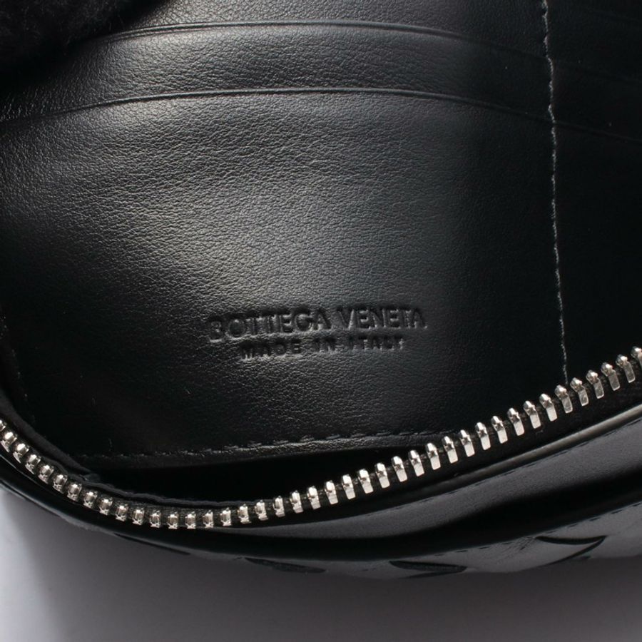 BOTTEGA VENETA Prism Pouch Intrecciato bag 795712V2HL18803 leather Black Used-3