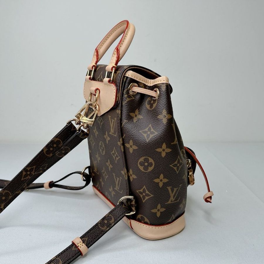 LV Montsouris Mini老花後背包-4
