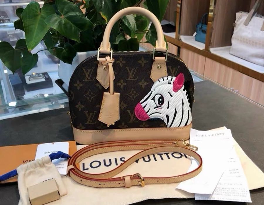 🦓 威選精品|Louis Vuitton Alma BB 小馬聯名限定 貝殼包 🦓-5