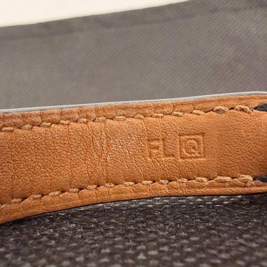 Hermes swift黑金釦Rivale double tour 雙層手環-35