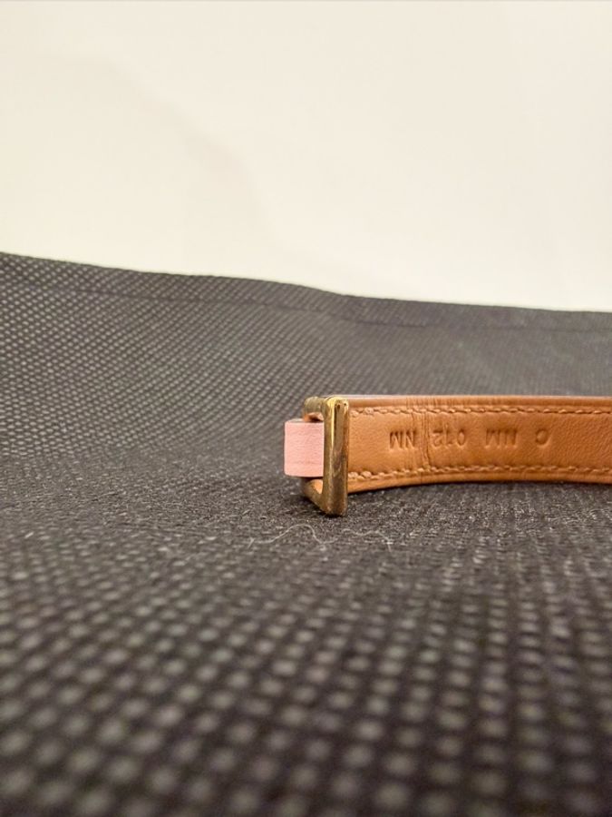 Hermes 櫻花粉Swift Rivale double 手環-11