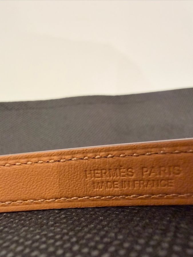 Hermes 櫻花粉Swift Rivale double 手環-15