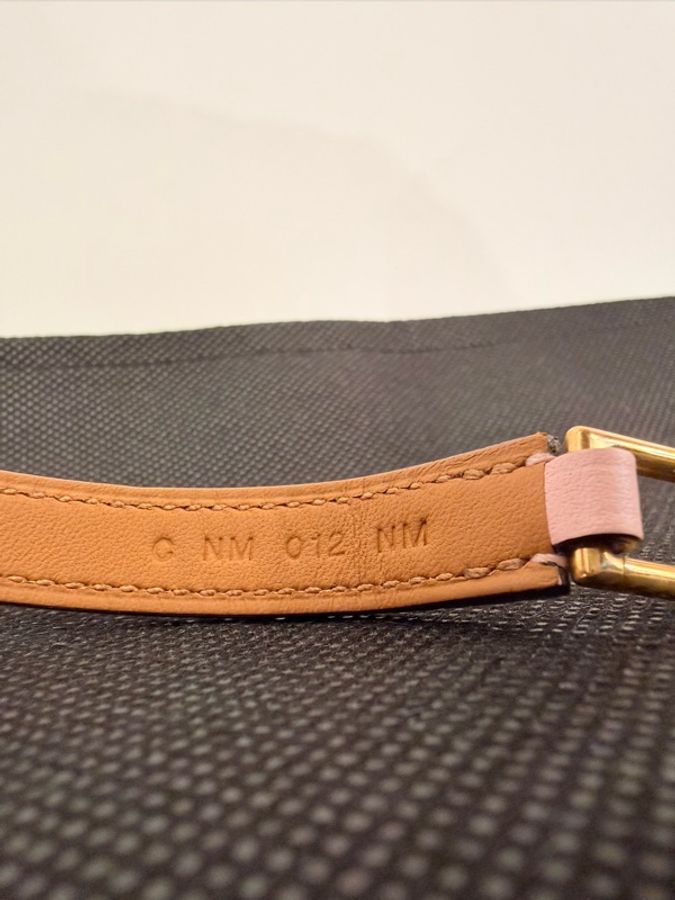 Hermes 櫻花粉Swift Rivale double 手環-16