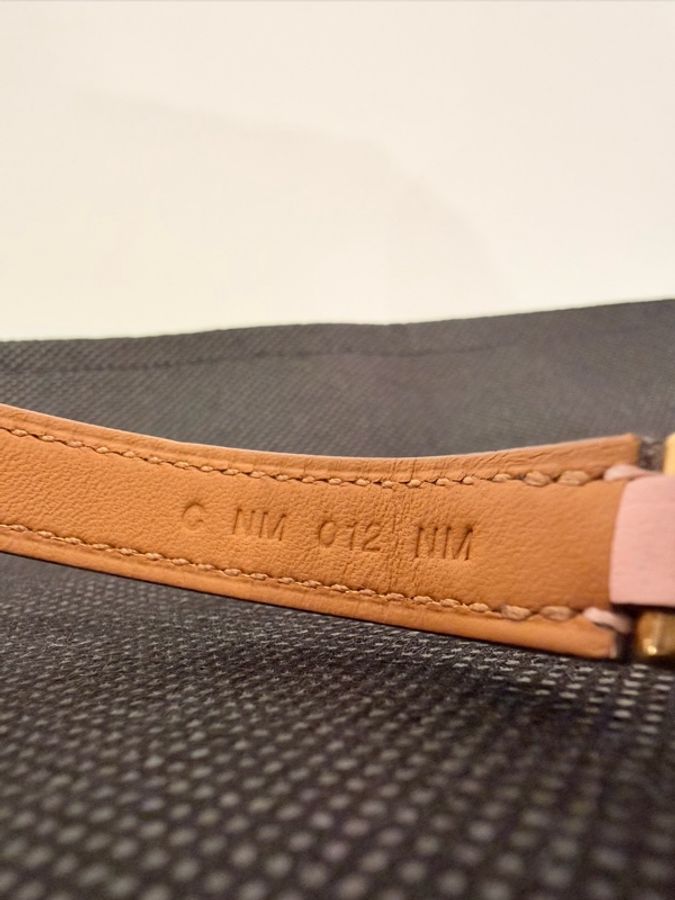 Hermes 櫻花粉Swift Rivale double 手環-17