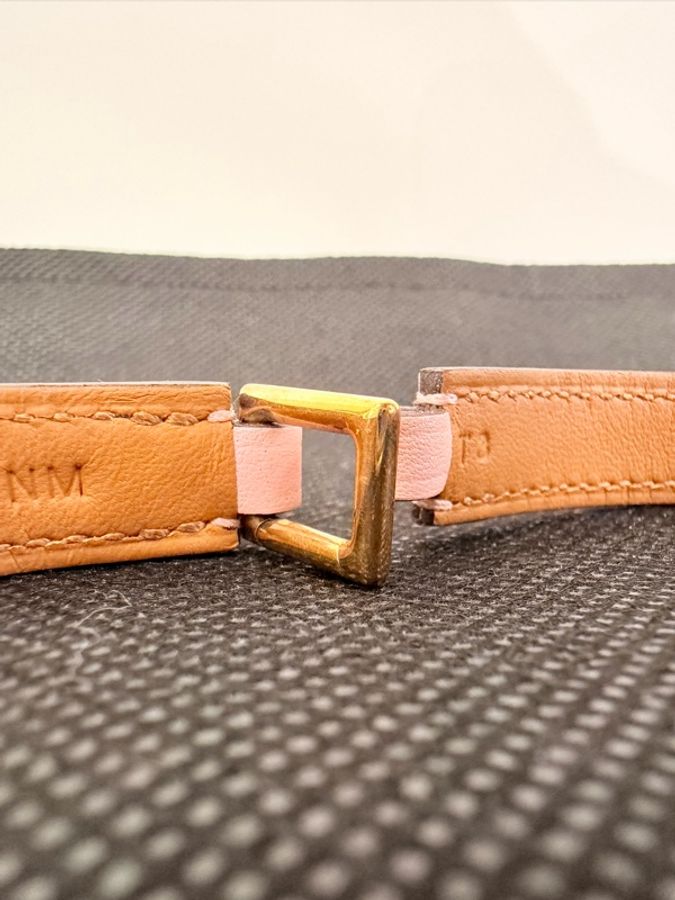 Hermes 櫻花粉Swift Rivale double 手環-24