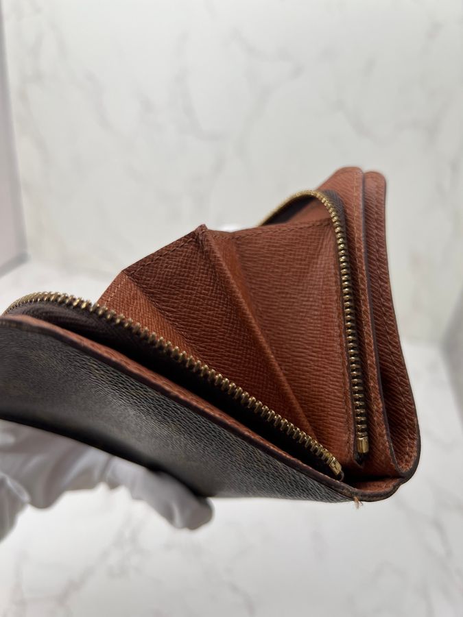 香緹國際精品 LV 對折 拉鍊零錢包 短夾 1149-9