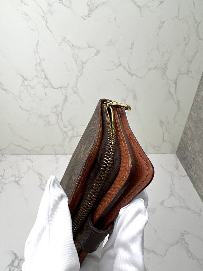 香緹國際精品 LV 對折 拉鍊零錢包 短夾 1149-11