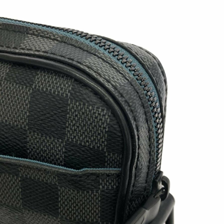 路易威登 Damier Graphite Alpha Messenger N40188 單肩包-4