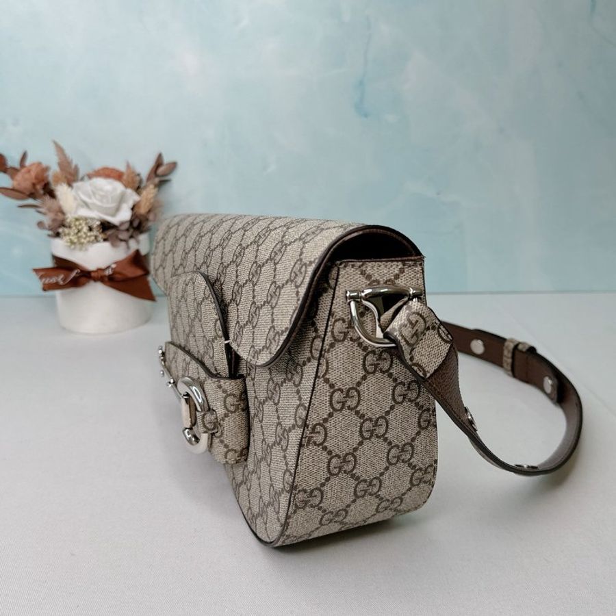 GUCCI Horsebit 1955斜角包-2