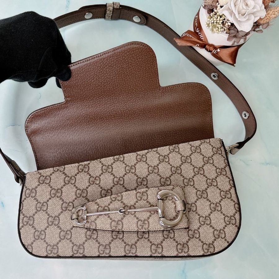 GUCCI Horsebit 1955斜角包-4