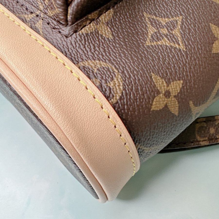 LV Montsouris迷你老花後背包-9