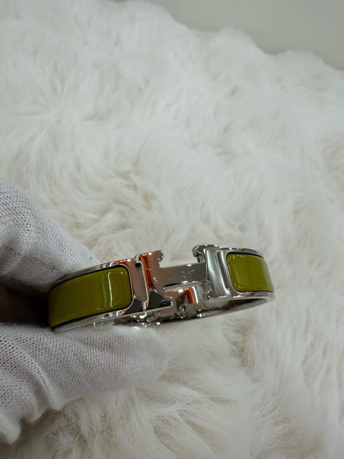 Hermes 愛馬仕 Clic H 手鐲,經典款式,琺瑯材質-2