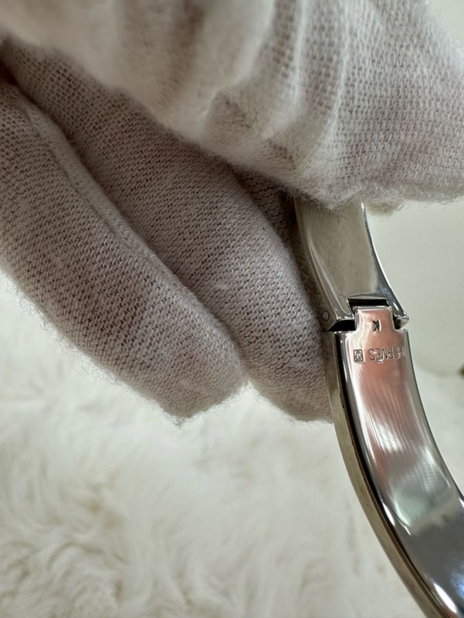 Hermes 愛馬仕 Clic H 手鐲,經典款式,琺瑯材質-6