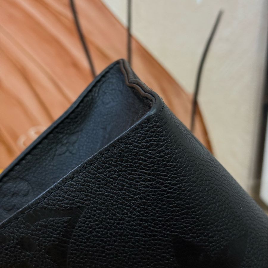 Lv on the go PM 全牛皮壓紋黑色 小號✨最新晶片款-6