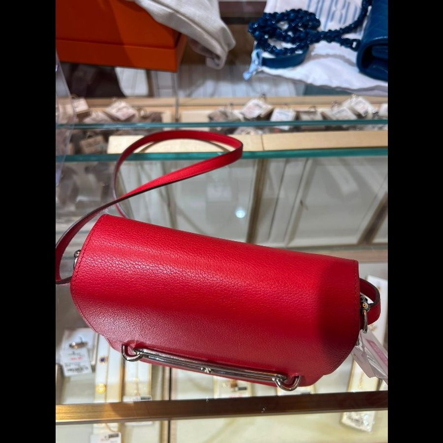 Hermes Mini Roulis Rouge Tomate-9
