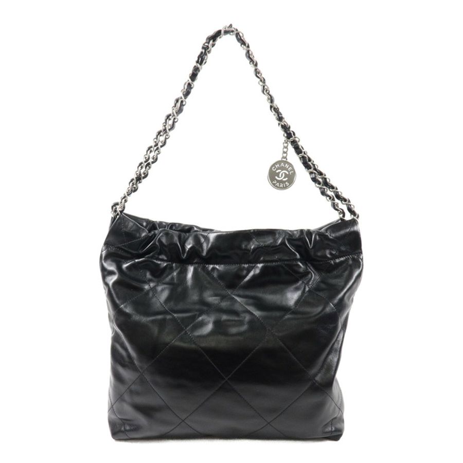CHANEL 牛皮皮革Chanel 22 Small鏈帶肩背袋-1