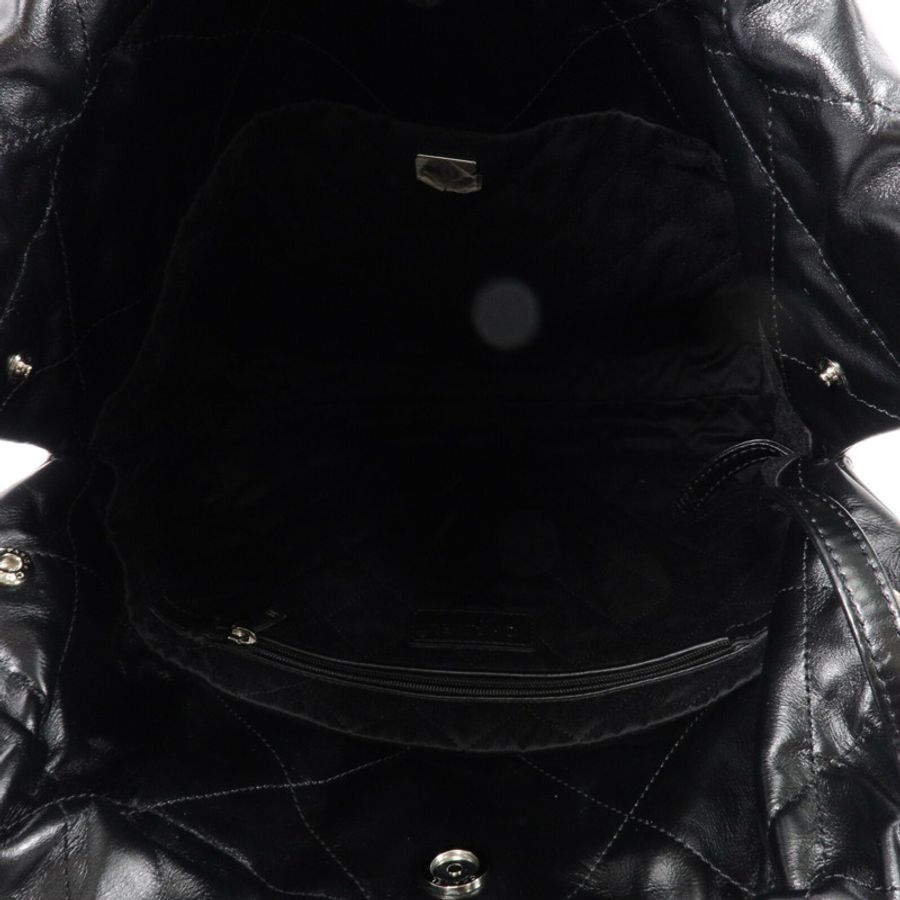 CHANEL 牛皮皮革Chanel 22 Small鏈帶肩背袋-4