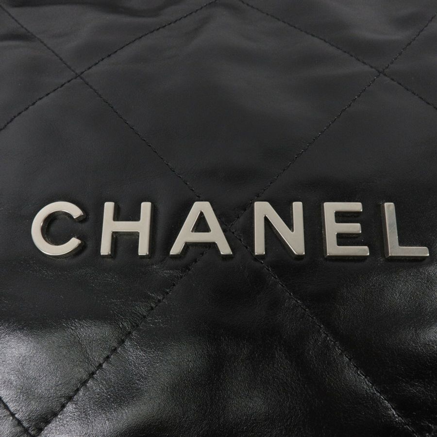 CHANEL 牛皮皮革Chanel 22 Small鏈帶肩背袋-5
