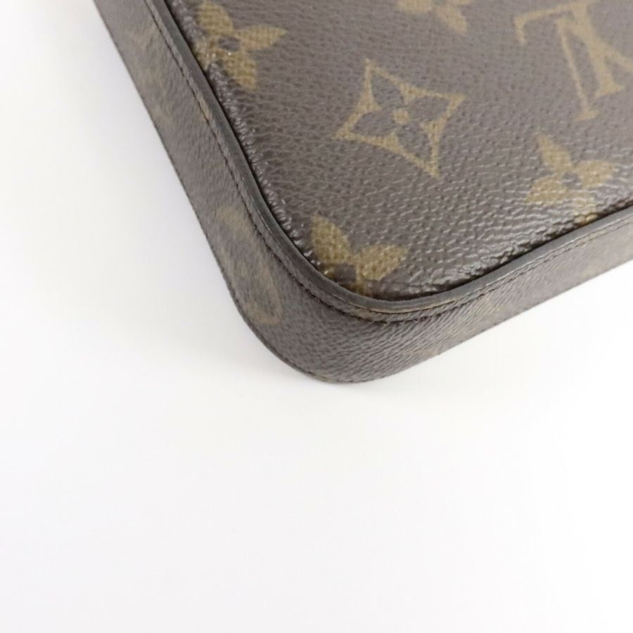 LOUIS VUITTON Monogram Pochette Felicie鏈帶肩背袋-13