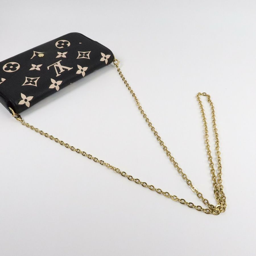 LOUIS VUITTON Monogram Empreinte Felicie Pochette肩背袋-7